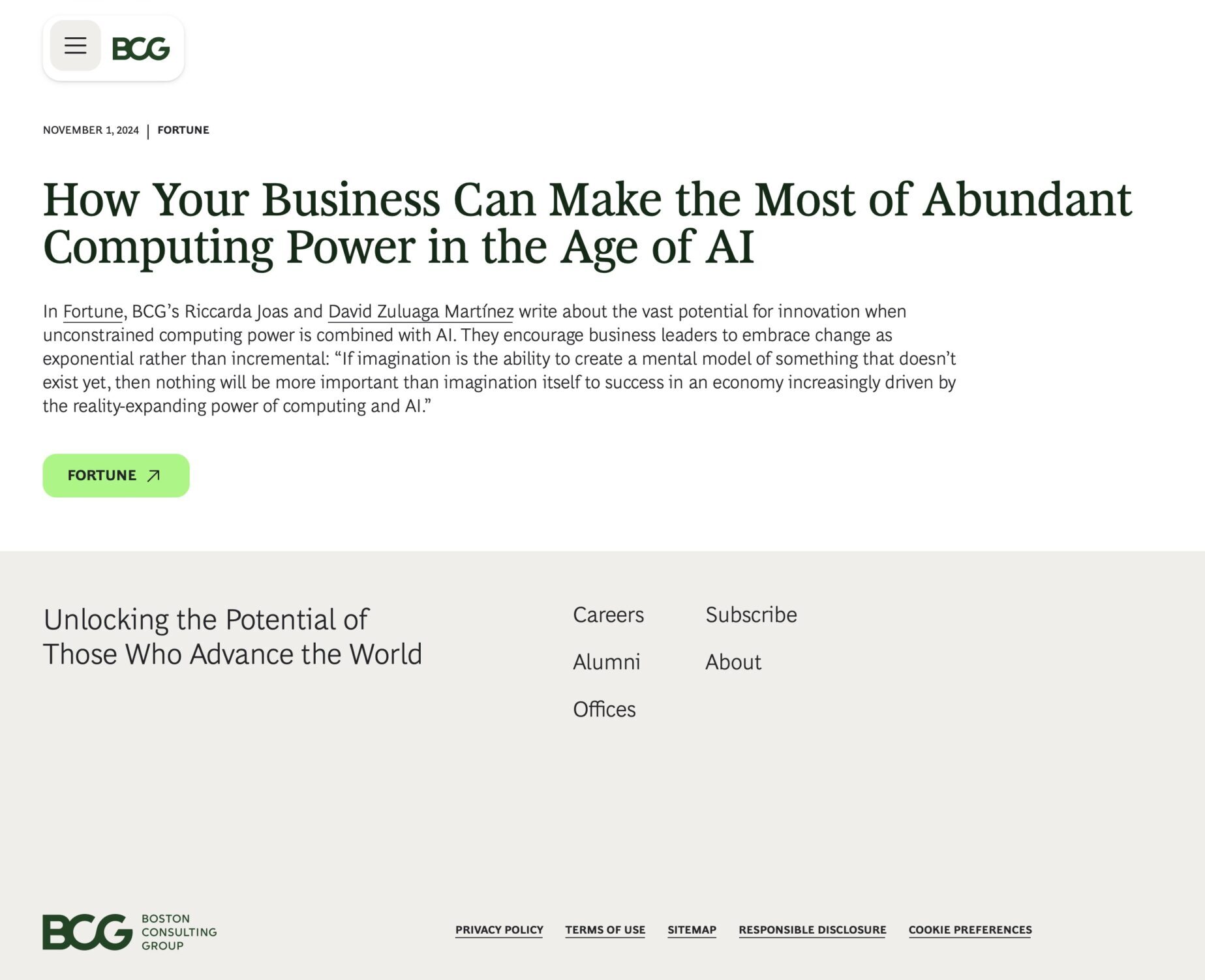 Riccarda Joas co-authors BCG article on computing power and AI